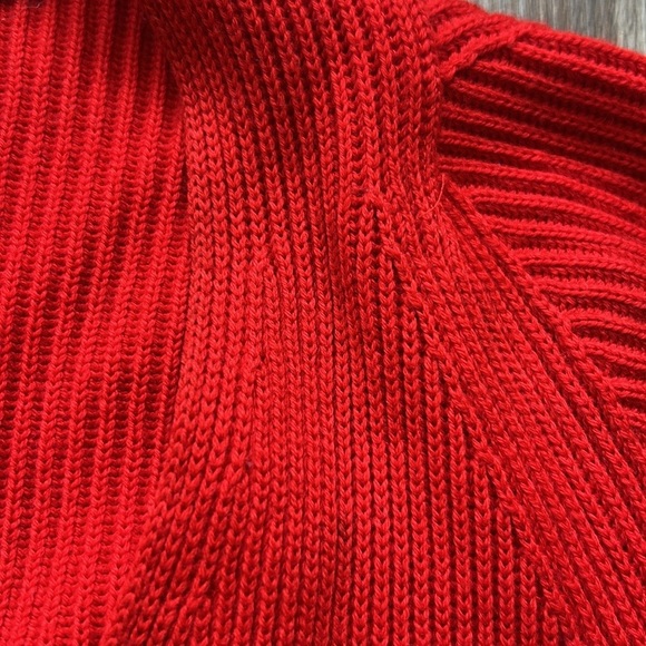 Escada Margaretha Ley Women's Red Sweater - Picture 4 of 8